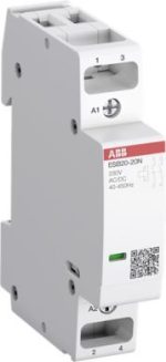 ESB20-11 montavimo kontaktorius 230 V 50 Hz / 264 V 60 Hz